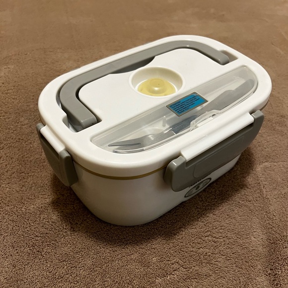 TRAVELISIMO Electric Lunch Box 40W, 2 in 1 Ultra Quick Portable Food Warmer - Picture 1 of 9